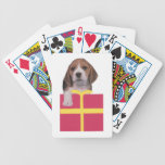 Cartes de jeu de chiot de beagle jeux de cartes
