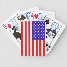 Cartes de jeu de patriote jeu de cartes poker