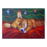 Cartes de Noël de corgi de Gallois de Pembroke