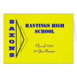 Cartes de note de lycée de Hastings