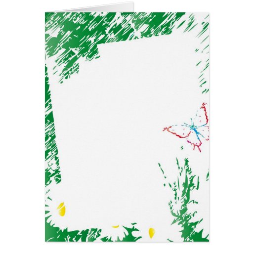 cartes de note de ressort de croquis