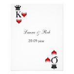 Cartes de rsvp de mariage de Vegas Bristols Personnalisés