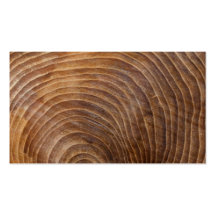 Cartes de visite 2 d'anneaux d'arbre cartes de visite professionnelles