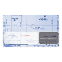 Cartes de visite à la mode d'architecte cartes de visite professionnelles