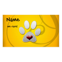 Cartes de visite animaux modèles de cartes de visite
