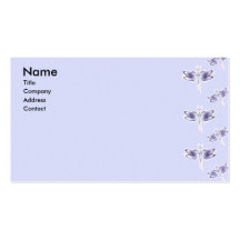 Cartes de visite customisés bleu-clair de libellul modèles de cartes de visite