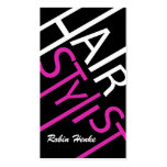 Cartes de visite de coiffeur modèles de cartes de visite