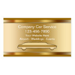 Cartes de visite de luxe de taxi cartes de visite professionnelles