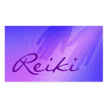 Cartes de visite de Reiki Cartes De Visite Personnelles