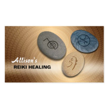 Cartes de visite de Reiki Modèle De Carte De Visite