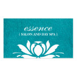 Cartes de visite de spa de salon et de jour cartes de visite personnelles