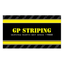 Cartes de visite de Striping Company Modèles De Cartes De Visite