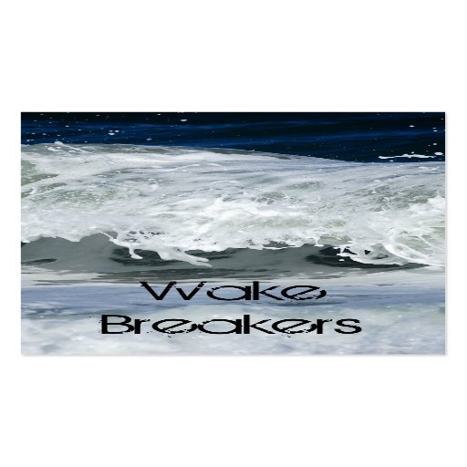 Cartes de visite de surf d'océan modèle de carte de visite