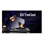 Cartes de visite du DJ Cartes De Visite Personnelles