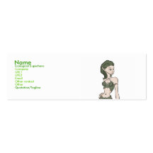Cartes de visite écologiques de super héros cartes de visite personnelles
