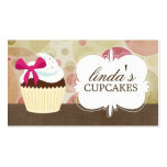 Cartes de visite lunatiques de petit gâteau cartes de visite personnelles