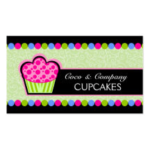 Cartes de visite mignons de boulangerie de petit g cartes de visite professionnelles