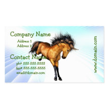 Cartes de visite s'opposants de licorne cartes de visite professionnelles