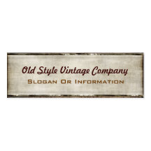 Cartes de visite vintages de regard de tissu de st cartes de visite professionnelles