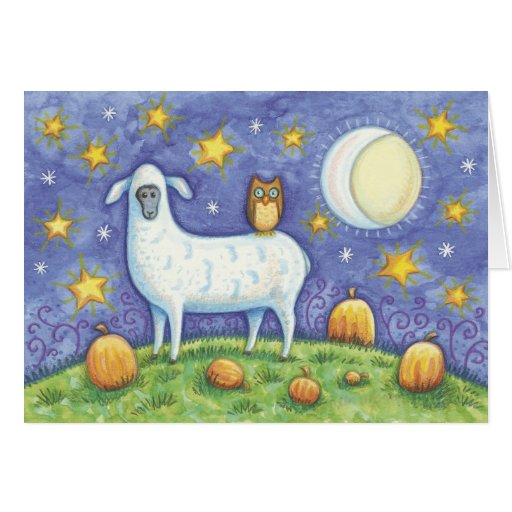 Cartes de voeux mignonnes de Halloween