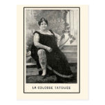 Cartes et cartes postales de Colosse Tatouee de La