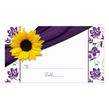 Cartes florales d'endroit de mariage de damassé po cartes de visite personnelles