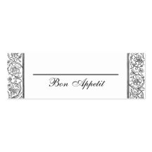 Cartes florales d'endroit personnalisées par Appet Cartes De Visite Personnelles