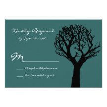Cartes les épousant bleues du pays RSVP de silhoue Bristols