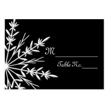Cartes noires et blanches d'endroit de mariage de  cartes de visite professionnelles