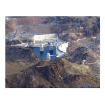 Cartes postales aériennes de photo de barrage de H