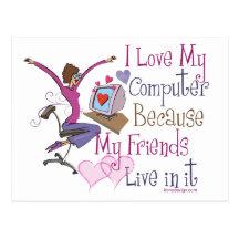 Cartes postales en ligne d'amis