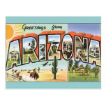 Cartes postales vintages Arizona