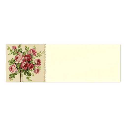 Cartes victoriennes de couvert de mariage carte de visite