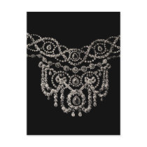 Cartier Jewellery Necklace ~ Postcard