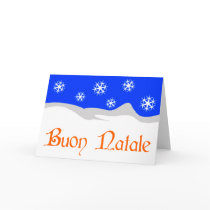 cartolina di auguri natalizi buon natale grußkarte