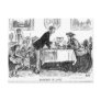 Cartoon about Elizabeth Garrett Anderson, first Postcards