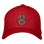 Cartoon Acid Oscar the Bunny Hat (Green Logo) Embroidered Baseball Caps
