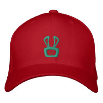 Cartoon Acid Oscar the Bunny Hat (Green Logo) embroidered hats