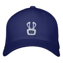 Cartoon Acid Oscar the Bunny Hat (White Logo) embroidered hats