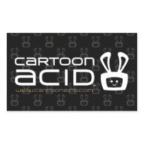 Cartoon Acid Stickers (White) stickers