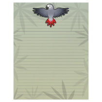 Cartoon African Grey / Amazon / Parrot