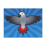 Cartoon African Grey / Amazon / Parrot