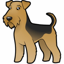 Cartoon Airedale Terrier / Welsh Terrier