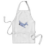 Cartoon airplane apron