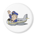 Cartoon Airplane magnets