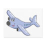 Cartoon airplane postcards