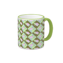 Cartoon Angel Turtle Pattern Mug