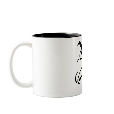 Cartoon Angry Face Coffee Mug by ClippertyClack