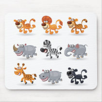 Cartoon animals set 1