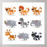 Cartoon animals set 1